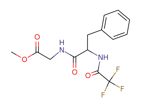 Molecular Structure of 23512-65-4 (CF<sub>3</sub>CO-Phe-Gly-OMe)