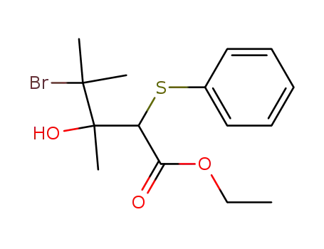 Ethyl 4-Bromo-3,4-dimethyl-3-hydroxy-2-(phenylthio)pentanoate