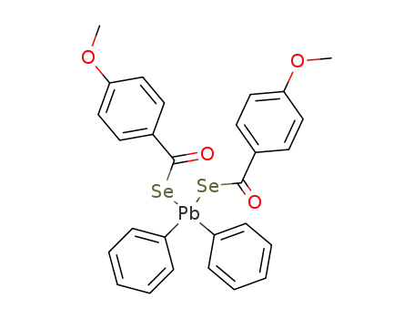 diphenyllead bis(4-methoxybenzenecarboselenoate)