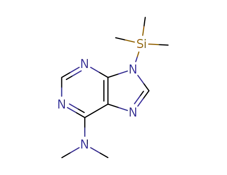 6-디메틸아미노-9-트리메틸실릴-9H-퓨린