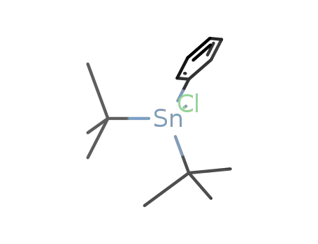 Molecular Structure of 30191-23-2 (chloro-phenyl-ditert-butyl-stannane)