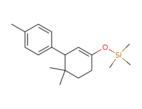 (4,4-Dimethyl-3-p-tolyl-cyclohex-1-enyloxy)-trimethyl-silane
