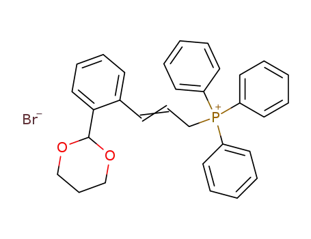 2-<2-(2-propenyl)phenyl>-1,3-dioxanyltriphenyl-phosphonium bromide