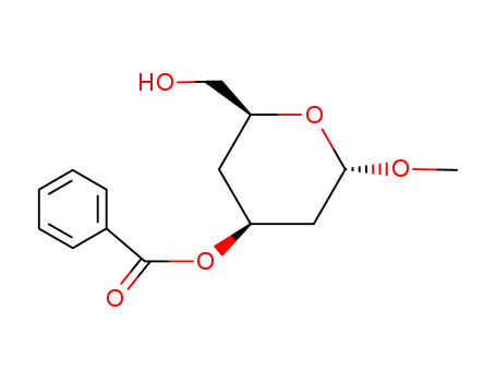 Methyl-3-O-benzoyl-2,4-dideoxy-α-D-threo-hexopyranoside