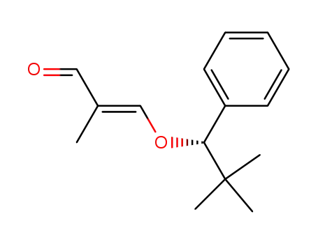 2-Propenal, 3-(2,2-dimethyl-1-phenylpropoxy)-2-methyl-, (S)-