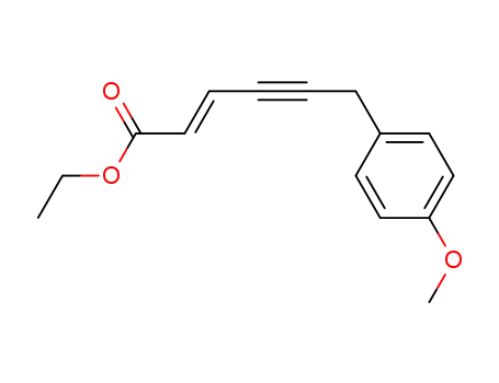 ethyl (E)-6-(4-methoxyphenyl)-4-hexyn-2-enoate