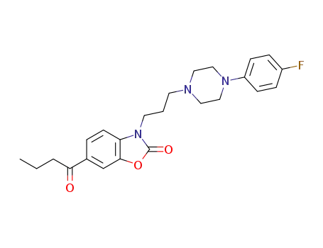 3<3<4(4-Fluorophenyl)piperazinyl>propyl>-6-butanoyl-2(3H)benzoxazolone