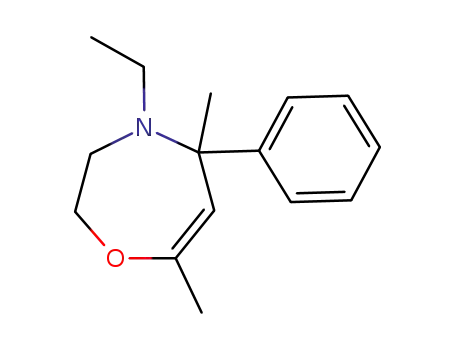 4-ethyl-5,7-dimethyl-5-phenyl-2,3,4,5-tetrahydro-[1,4]oxazepine