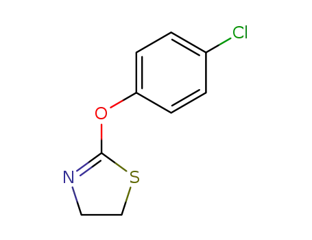 Thiazole, 2-(4-chlorophenoxy)-4,5-dihydro-