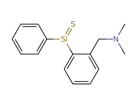 Benzenemethanamine, N,N-dimethyl-2-(phenylthioxosilyl)-