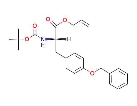 (S)-3-(4-Benzyloxy-phenyl)-2-tert-butoxycarbonylamino-propionic acid allyl ester