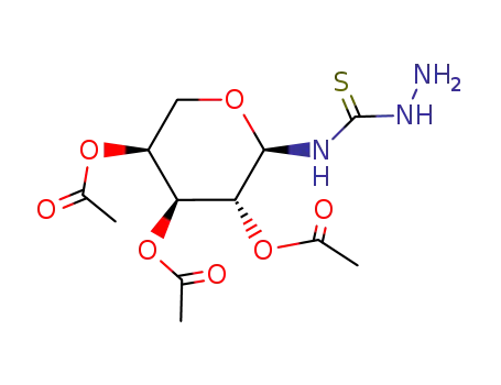 4-(2',3',4'-tri-o-acetyl-L-arabinopyranosyl)-3-thiosemicarbazide