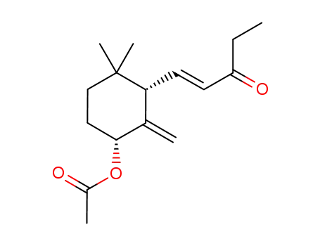 (4R,6S)-4-acetoxy-10-methyl-γ-ionone