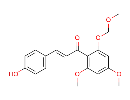 4-hydroxy-4',6'-dimethoxy-2'-(methoxymethoxy)-trans-chalcone
