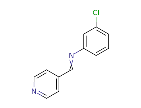 4-[[(3-クロロフェニル)イミノ]メチル]ピリジン