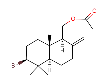 Acetic acid (1S,4aR,6S,8aS)-6-bromo-5,5,8a-trimethyl-2-methylene-decahydro-naphthalen-1-ylmethyl ester