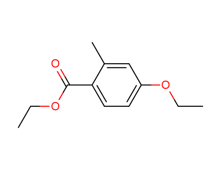 Benzoic acid, 4-ethoxy-2-methyl-, ethyl ester