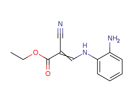 3-(2-아미노-페닐아미노)-2-시아노-아크릴산 에틸 에스테르