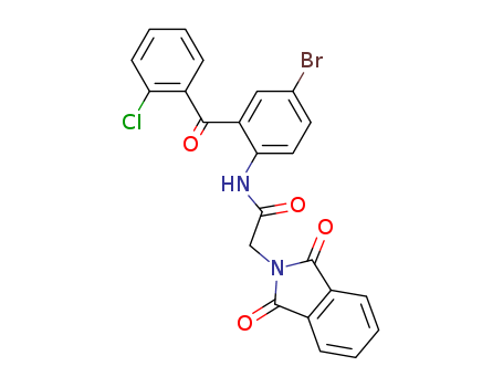 5-bromo-2'-chloro-2-(phthalimidoacetamido)benzophenone