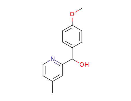(4-methoxy-phenyl)-(4-methyl-pyridin-2-yl)-methanol