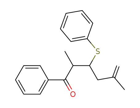2,5-Dimethyl-1-phenyl-3-phenylsulfanyl-hex-5-en-1-one
