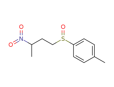 3-nitro-1-p-tolylsulphinylbutane