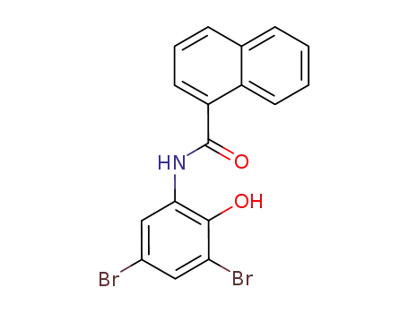[1]naphthoic acid-(3,5-dibromo-2-hydroxy-anilide)