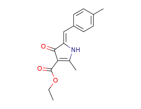 ethyl 2-methyl-5-(4-methylbenzylidene)-4-oxo-4,5-dihydro-1H-pyrrole-3-carboxylate