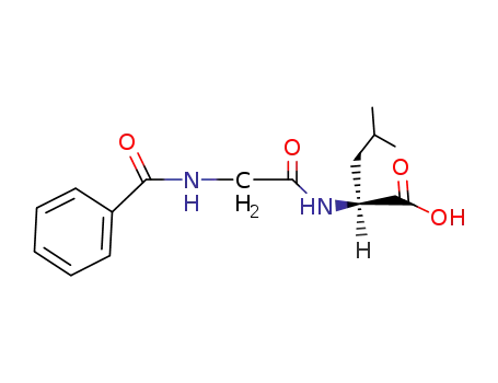 N-benzoyl-glycyl-L-leucine