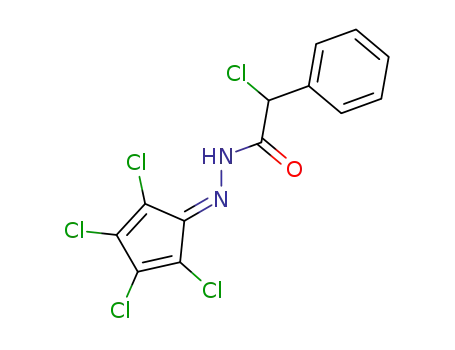 Chloro-phenyl-acetic acid (2,3,4,5-tetrachloro-cyclopenta-2,4-dienylidene)-hydrazide
