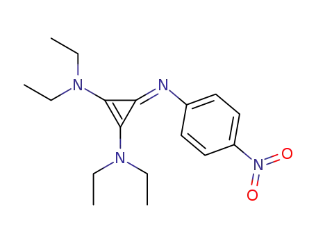 1-Cyclopropene-1,2-diamine,
N,N,N',N'-tetraethyl-3-[(4-nitrophenyl)imino]-