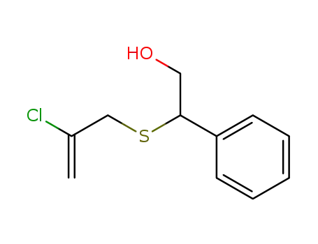 2-(2-Chloro-allylsulfanyl)-2-phenyl-ethanol