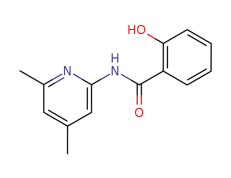 Molecular Structure of 94843-54-6 (Benzamide, N-(4,6-dimethyl-2-pyridinyl)-2-hydroxy-)