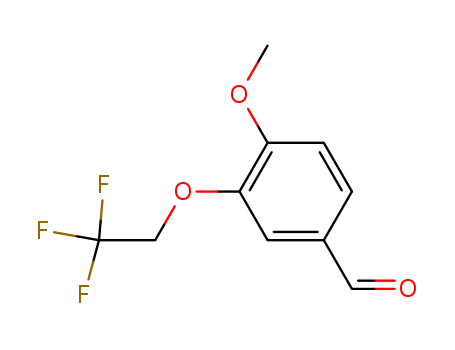 Benzaldehyde, 4-methoxy-3-(2,2,2-trifluoroethoxy)-(76588-84-6)