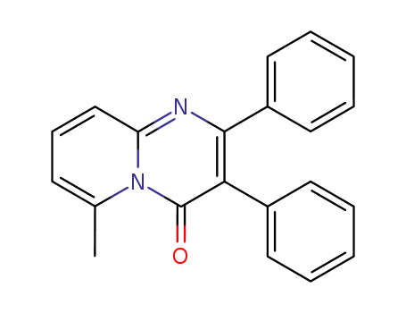 4H-Pyrido[1,2-a]pyrimidin-4-one, 6-methyl-2,3-diphenyl-