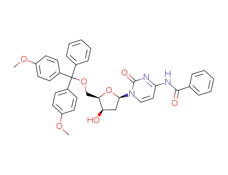 N<sup>4</sup>-benzoyl-1-(2-deoxy-5-O-(4,4'-dimethoxytriphenylmethyl)-β-D-threo-pentofuranosyl)cytosine