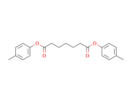 Molecular Structure of 102447-85-8 (heptanedioic acid di-<i>p</i>-tolyl ester)