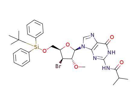 C<sub>31</sub>H<sub>38</sub>BrN<sub>5</sub>O<sub>5</sub>Si