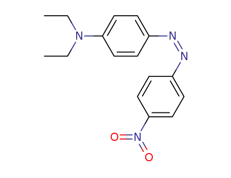 Molecular Structure of 80631-73-8 (N,N-diethyl-4-((4-nitrophenyl)diazenyl)aniline)