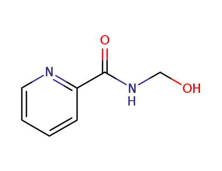 Molecular Structure of 327061-18-7 (2-Pyridinecarboxamide,N-(hydroxymethyl)-(9CI))