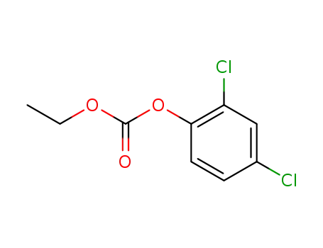Molecular Structure of 22876-28-4 (2,4-DICHLOROPHENYL ETHYL CARBONATE)