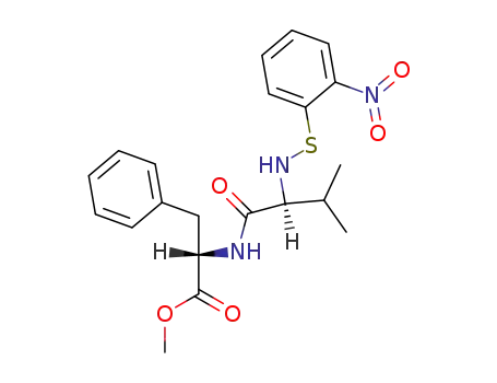 N-(2-Nitro-phenylsulfenyl)-Val-Phe-OMe