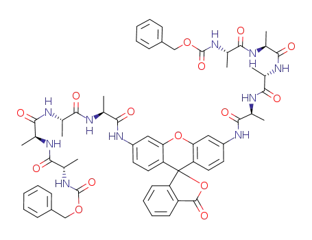 비스(N-벤질옥시카르보닐테트라알라닐)로다민