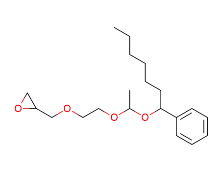 2-{2-[1-(1-Phenyl-heptyloxy)-ethoxy]-ethoxymethyl}-oxirane