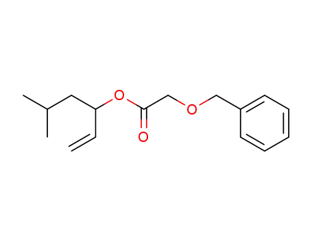 3-methyl-1-vinylbutyl benzyloxyacetate