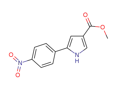 methyl (4-nitrophenyl)-1H-pyrrole-4-carboxylate