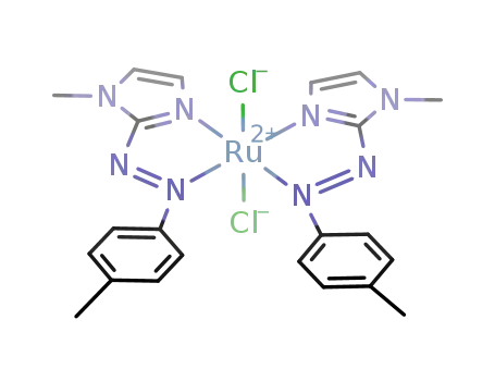 trans-cis-cis-Ru(1-methyl-2-(4'-methylphenylazo)imidazole)2Cl<sub>2</sub>