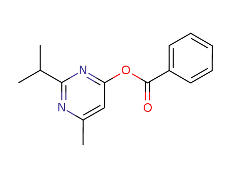 Benzoic acid 2-isopropyl-6-methyl-pyrimidin-4-yl ester
