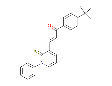 1-(4-tert-butylphenyl)-3-(1-phenyl-2-thioxo-1,2-dihydro-3-pyridinyl)-2-propen-1-one