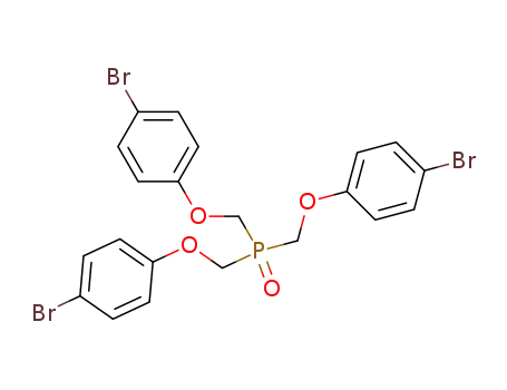 Molecular Structure of 4851-71-2 (Phosphine oxide, tris[(4-bromophenoxy)methyl]-)